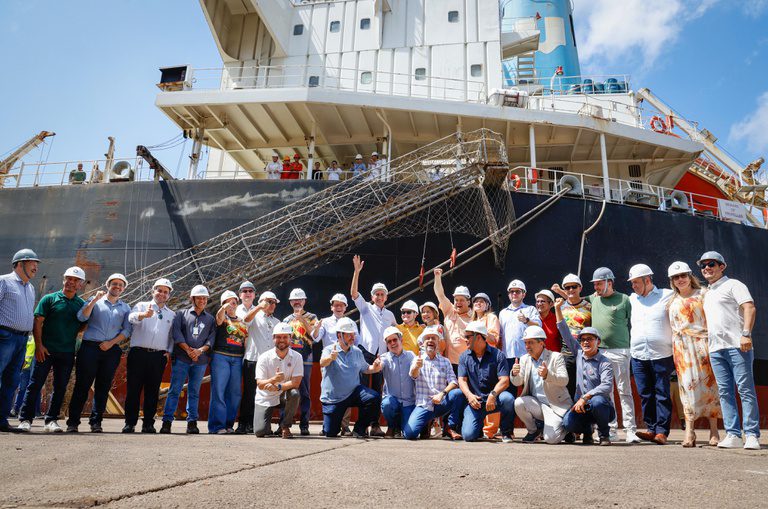 Brasil inaugura rota marítima com a China via porto no Amapá