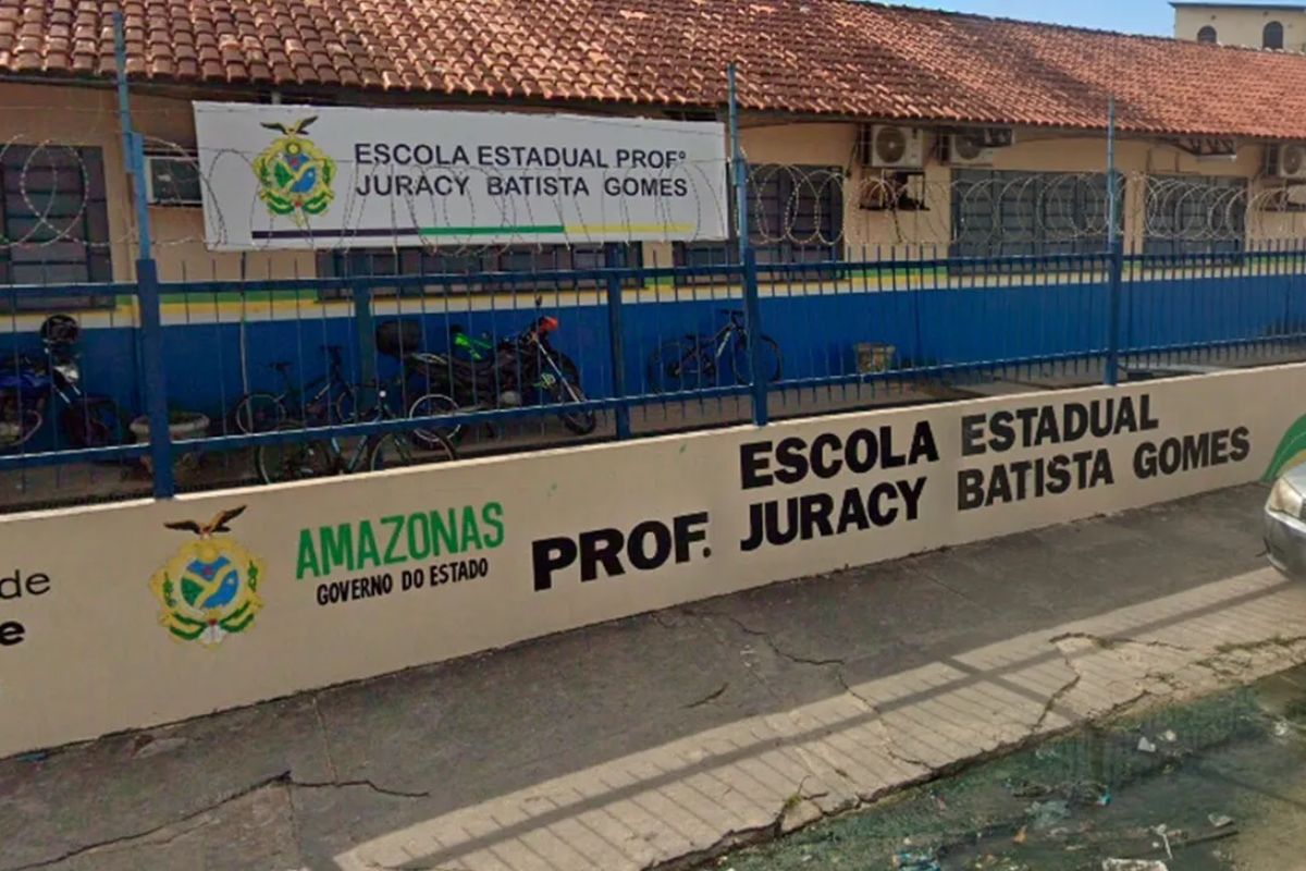 Imagem mostra Escola militarizada que foi denunciada - Escola Militarizada é Denunciada na OAB e MP por Tortura em Manaus