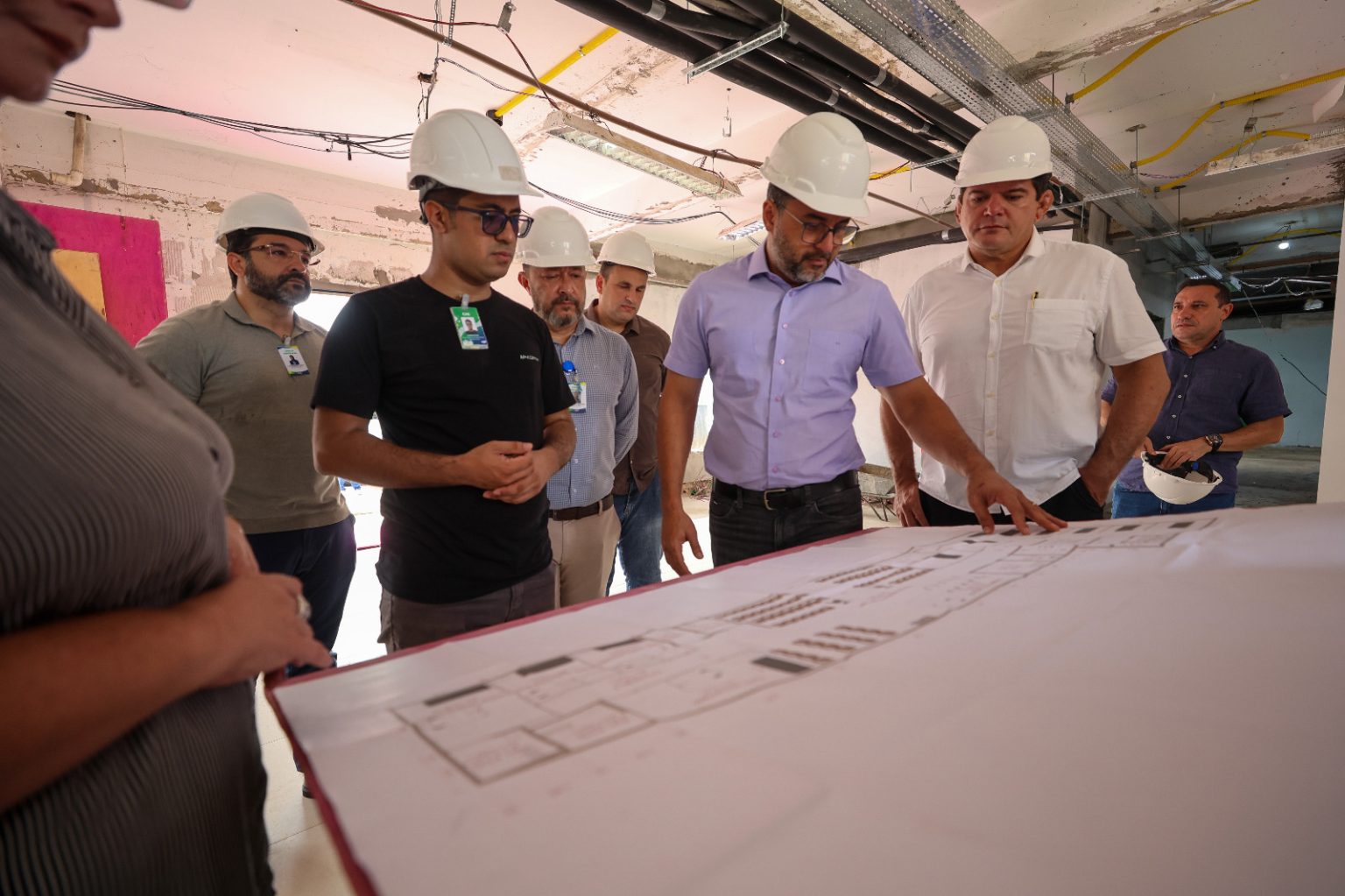 Obras de Policlínica e Hospital Dia no CHS Atingem 70% de Execução