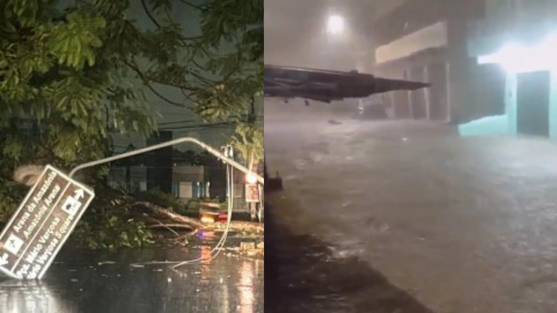 Temporal em Manaus Inunda Capital e Provoca Caos Com Alagamentos